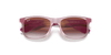 [Clear Red Lenses, Polished Transparent Pink Frame]