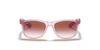 [Clear Red Lenses, Polished Transparent Pink Frame]