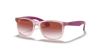 [Clear Red Lenses, Polished Transparent Pink Frame]