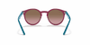 [Violet Gradient Brown Lenses, Polished Fuchsia Fluo Frame]