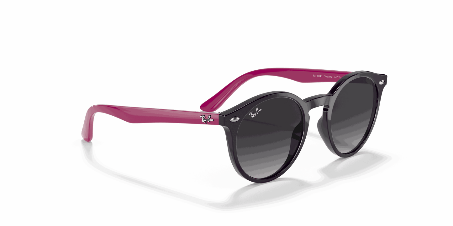[Light Grey Gradient Dark Grey Lenses, Polished Violet Frame]
