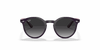 [Light Grey Gradient Dark Grey Lenses, Polished Violet Frame]