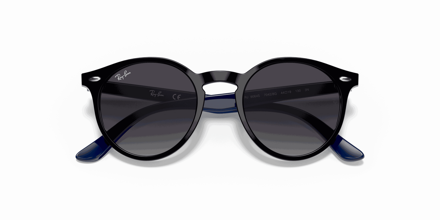[Light Grey/Dark Grey Lenses, Polished Black Frame]
