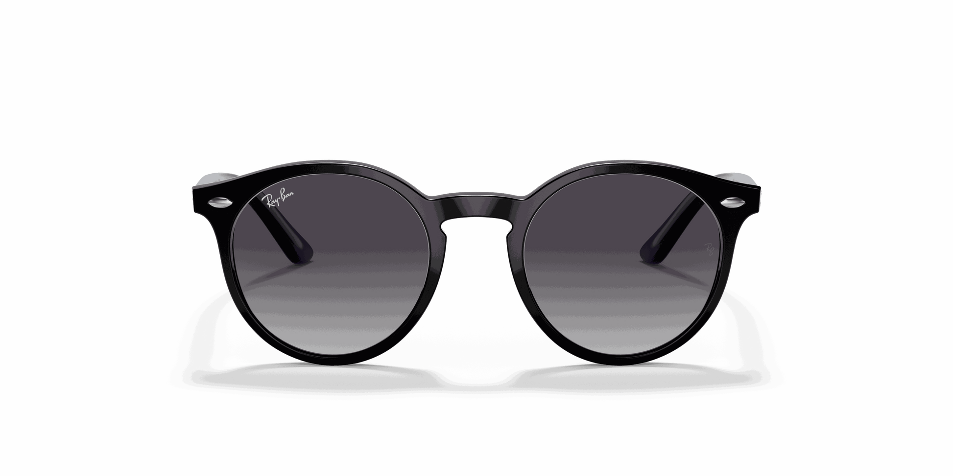 [Light Grey/Dark Grey Lenses, Polished Black Frame]