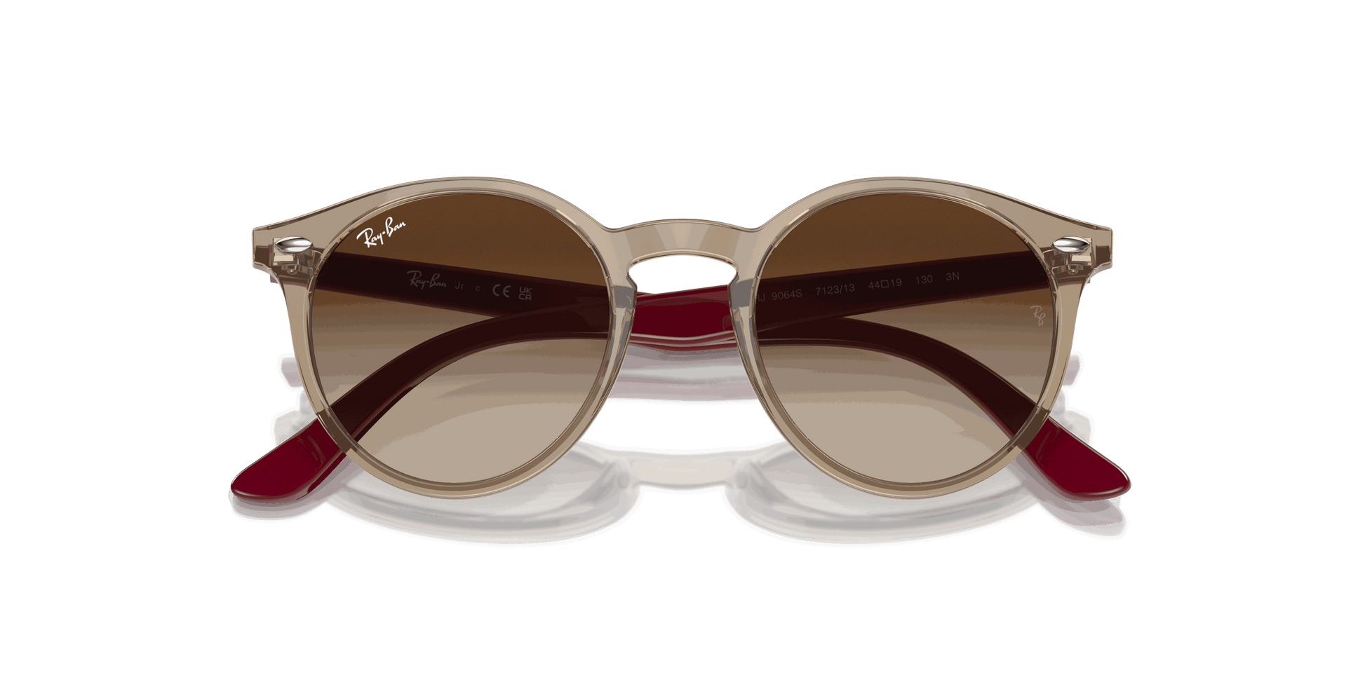 [Brown Lenses, Polished Transparent Brown Frame]