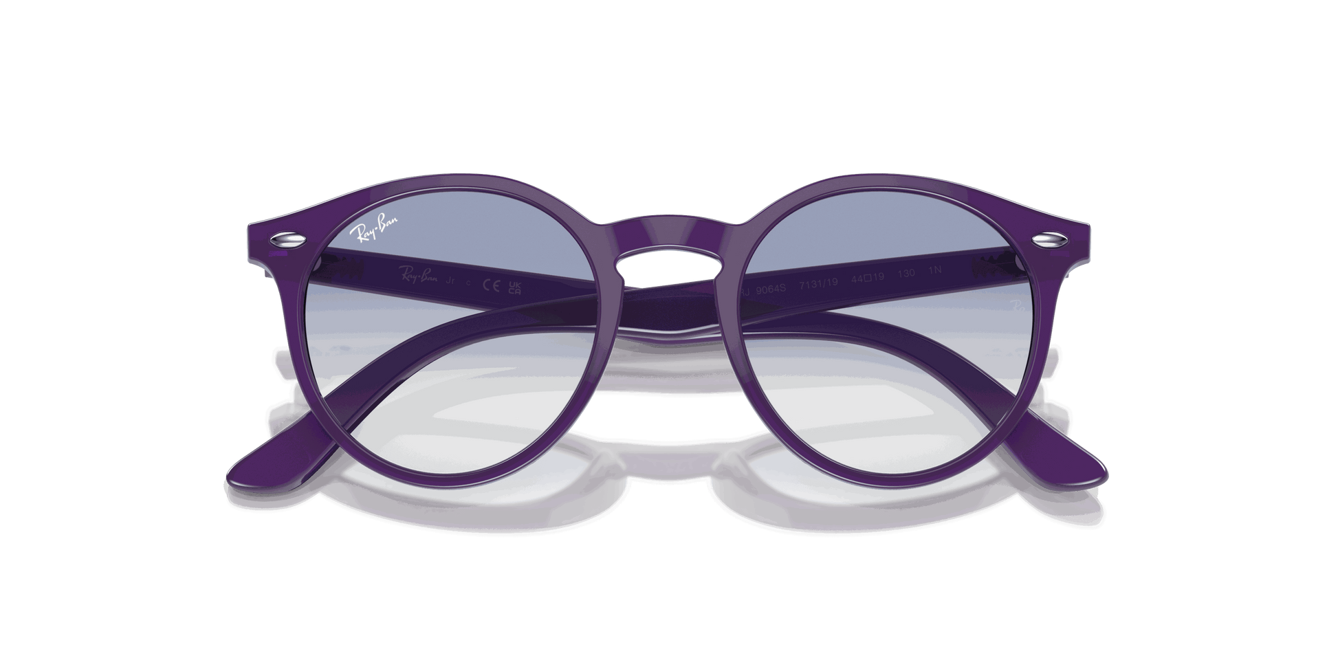 [Blue Lenses, Polished Opal Violet Frame]