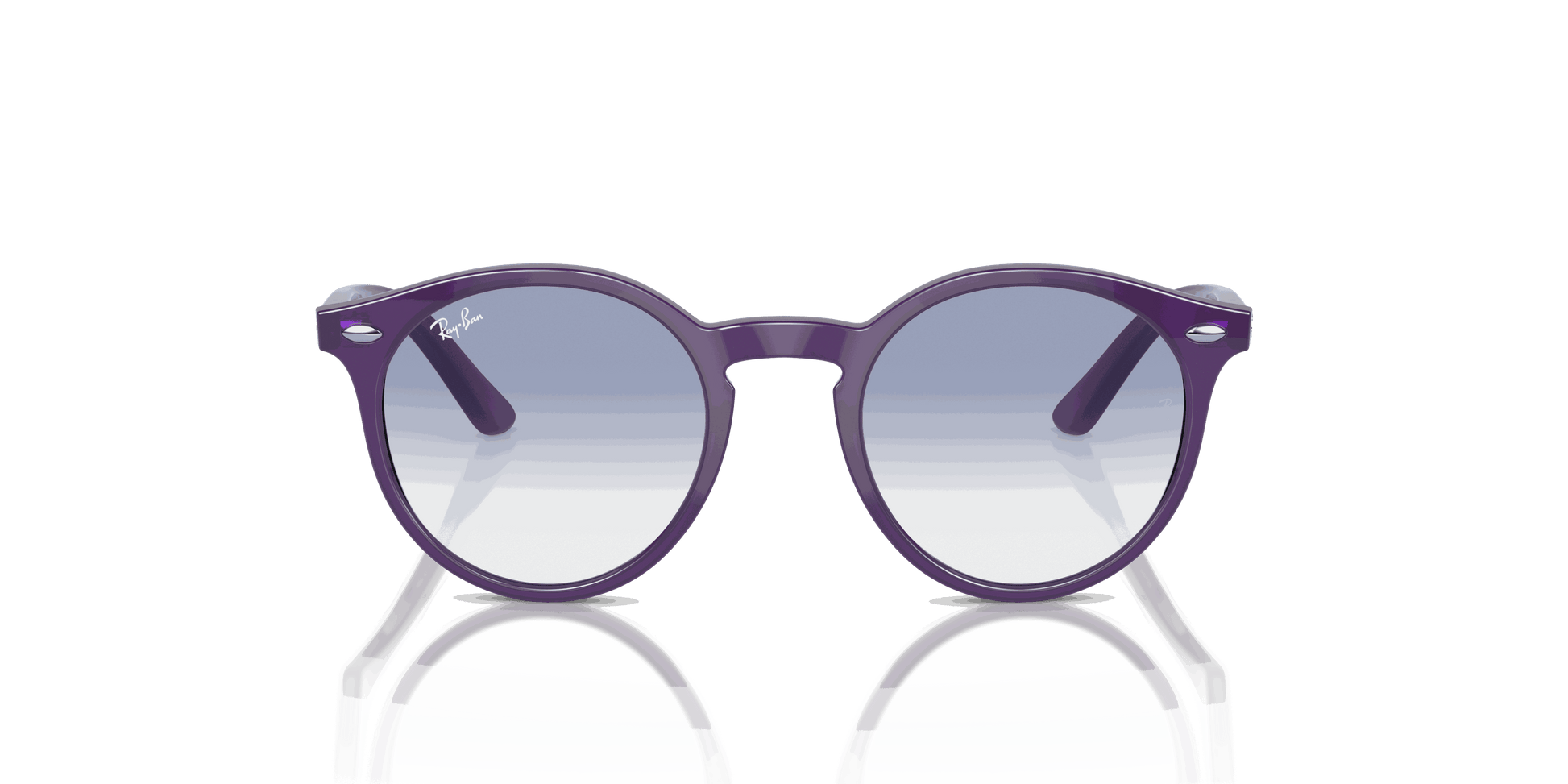 [Blue Lenses, Polished Opal Violet Frame]