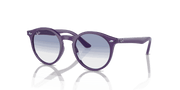 Blue Lenses, Polished Opal Violet Frame