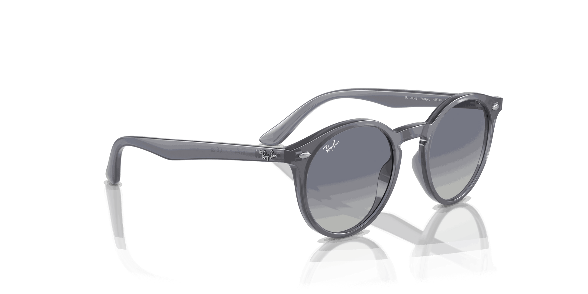 [Grey/Blue Lenses, Polished Opal Blue Frame]