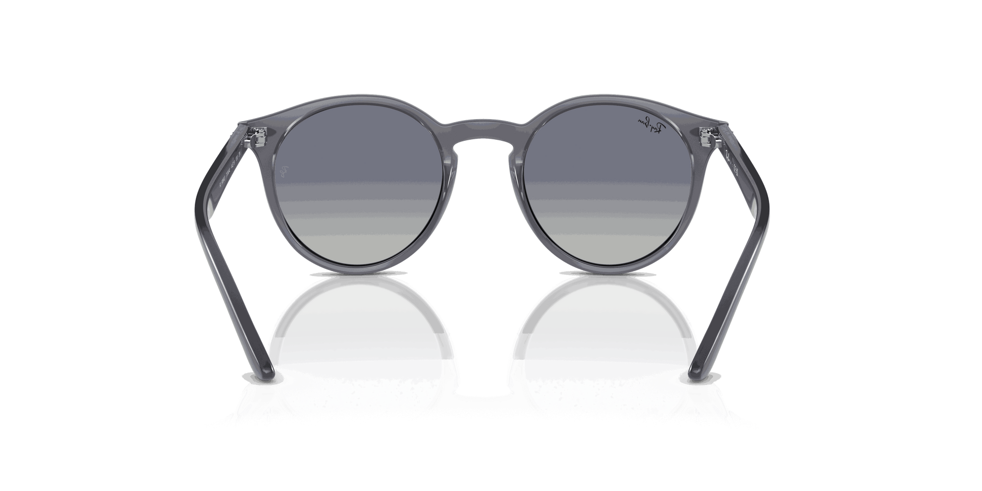 [Grey/Blue Lenses, Polished Opal Blue Frame]