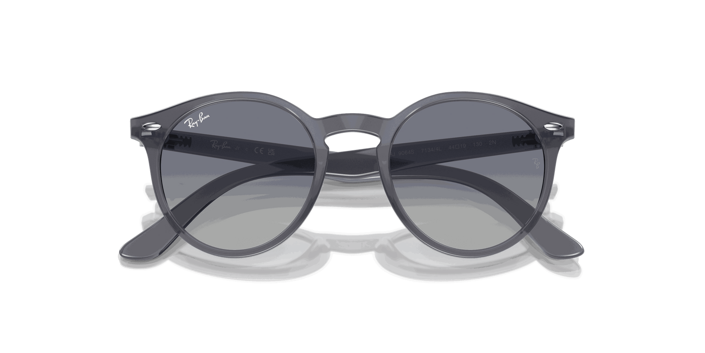 [Grey/Blue Lenses, Polished Opal Blue Frame]