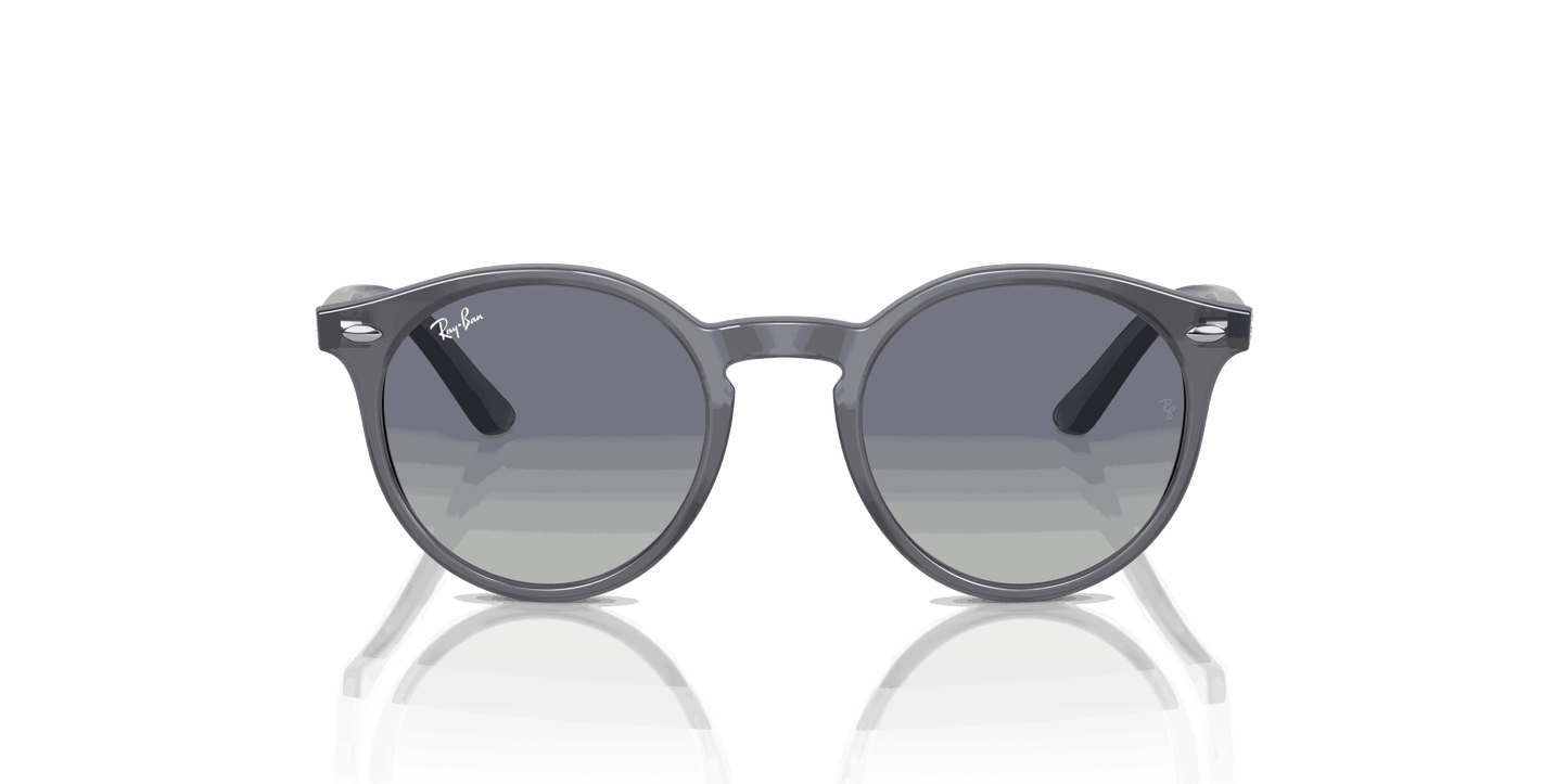 [Grey/Blue Lenses, Polished Opal Blue Frame]