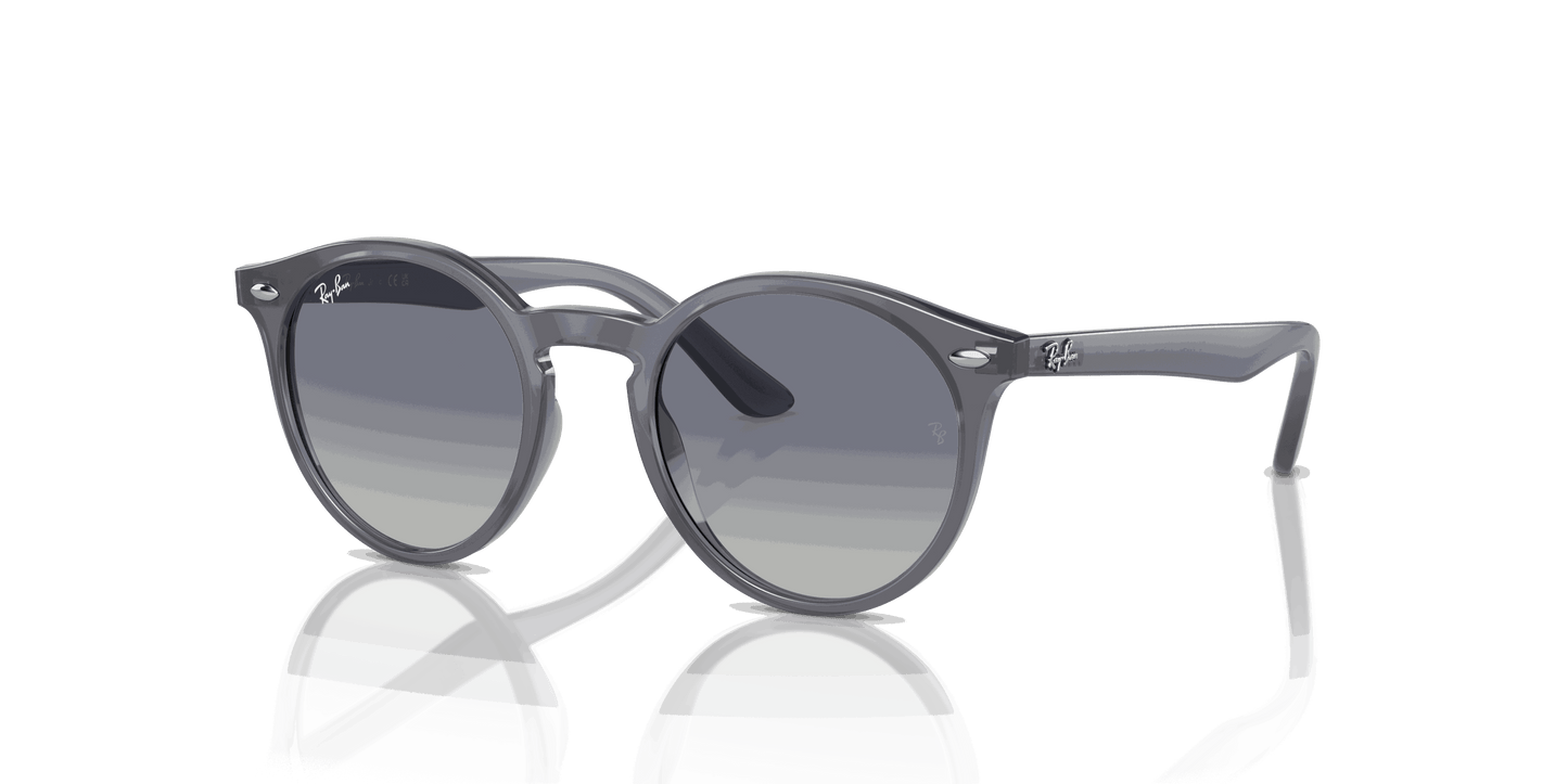 [Grey/Blue Lenses, Polished Opal Blue Frame]