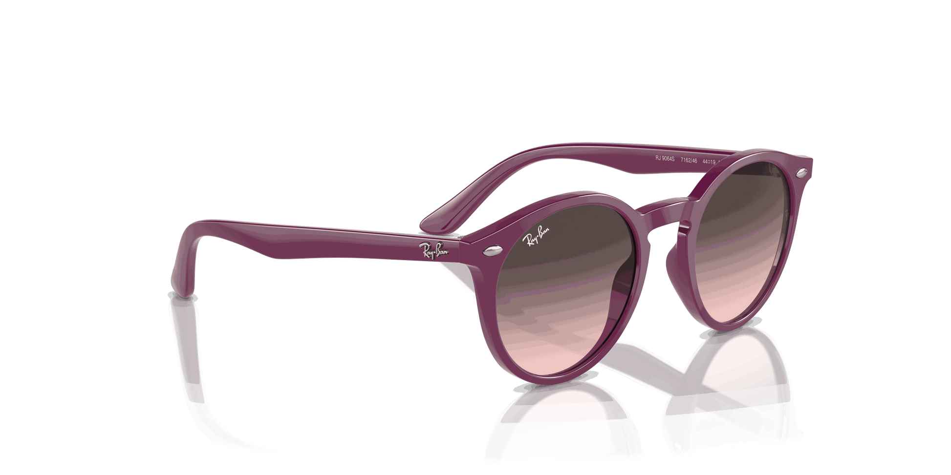 [Pink Grey Lenses, Polished Cherry Frame]