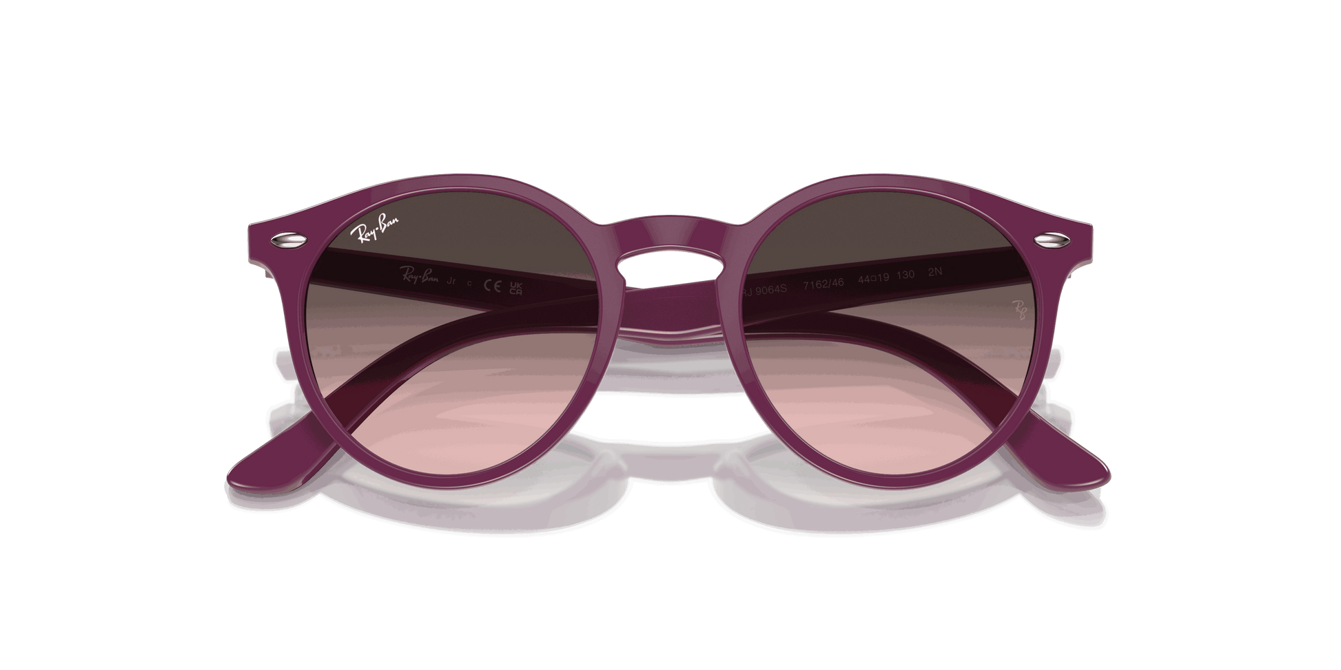 [Pink Grey Lenses, Polished Cherry Frame]