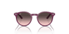 [Pink Grey Lenses, Polished Cherry Frame]