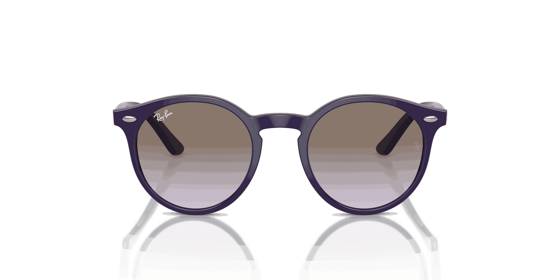 [Lillac Light Grey Lenses, Polished Violet Frame]
