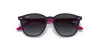 [Grey Gradient Lenses, Polished Violet Frame]