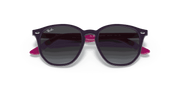 Grey Gradient Lenses, Polished Violet Frame