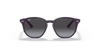 [Grey Gradient Lenses, Polished Violet Frame]