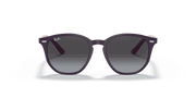 Grey Gradient Lenses, Polished Violet Frame