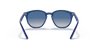 [Grey Gradient Blue Lenses, Polished Transparent Blue Frame]