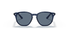 [Dark Blue Lenses, Polished Transparent Blue Frame]