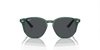 [Dark Grey Lenses, Polished Opal Green Frame]