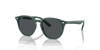 [Dark Grey Lenses, Polished Opal Green Frame]