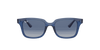 [Blue Lenses, Polished Transparent Blue Frame]