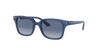 [Blue Lenses, Polished Transparent Blue Frame]