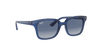 [Blue Lenses, Polished Transparent Blue Frame]