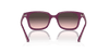 [Pink Grey Lenses, Polished Cherry Frame]