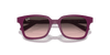 [Pink Grey Lenses, Polished Cherry Frame]