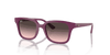 [Pink Grey Lenses, Polished Cherry Frame]