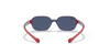 [Dark Blue Lenses, Polished Red On Blue Frame]