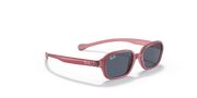 Dark Grey Lenses, Polished Fuxia On Pink Frame