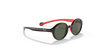 [Dark Green Lenses, Polished Black On Red Frame]