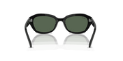 Dark Green Lenses, Polished Black Frame