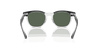 [Dark Green Lenses, Polished Black On Transparent Frame]