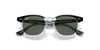 [Dark Green Lenses, Polished Black On Transparent Frame]