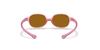 [Brown Lenses, Polished Transparent Light Red Frame]