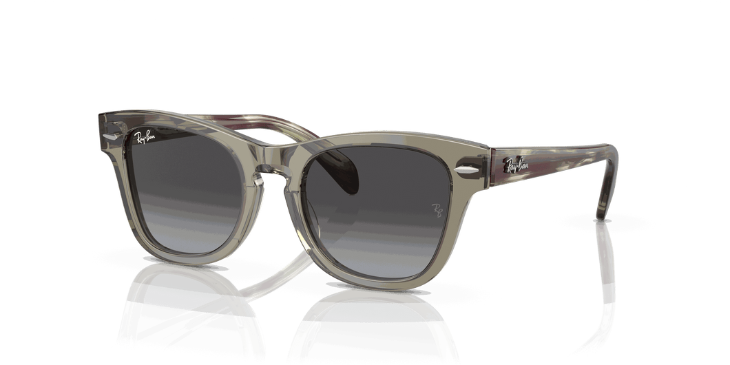 [Grey Lenses, Polished Transparent Green Frame]