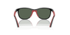 [Dark Green Lenses, Polished Black On Red Frame]