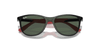 [Dark Green Lenses, Polished Black On Red Frame]