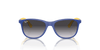 [Grey/Blue Lenses, Polished Blue On Yellow Frame]