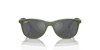 [Silver/Grey Lenses, Polished Green On Grey Frame]