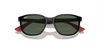 [Dark Green Lenses, Polished Black On Red Frame]