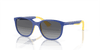 [Grey Lenses, Polished Light Blue On Yellow Frame]