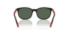 [Dark Green Lenses, Polished Black On Red Frame]